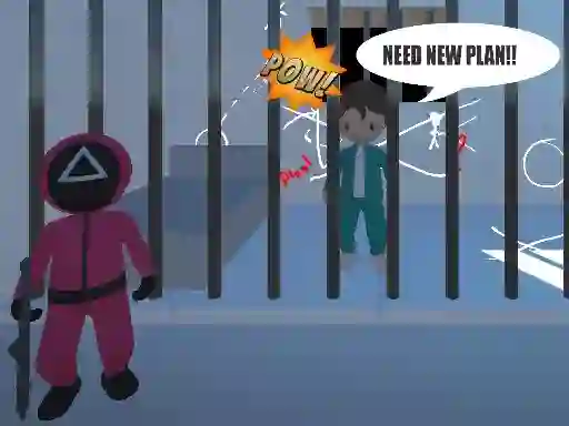 Peli Escape Plan in Squid Game verkossa