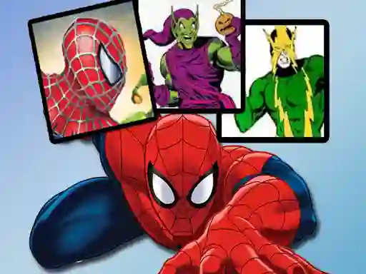 Peli Spiderman Match Cards verkossa