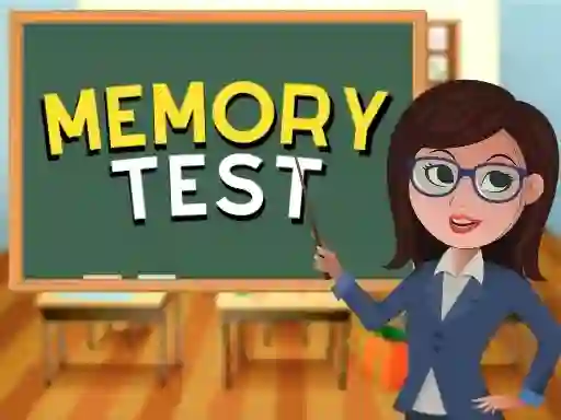 Peli Memory Test verkossa