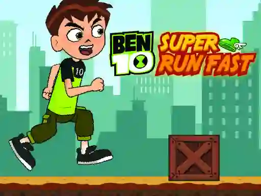 Peli Ben 10 Super Run Fast verkossa