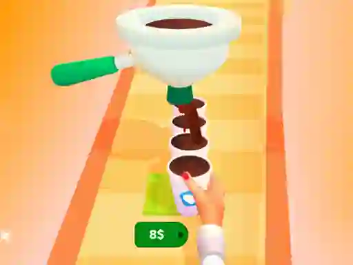 Peli Coffee Run 3D verkossa