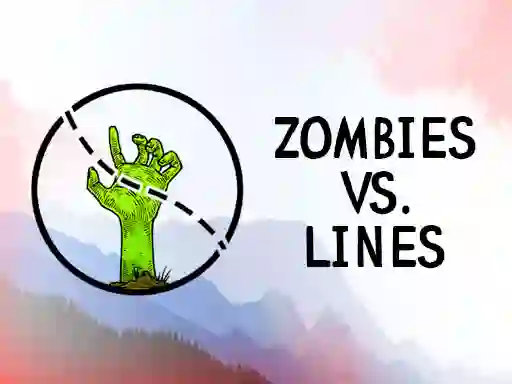 Peli Zombies VS. Lines verkossa