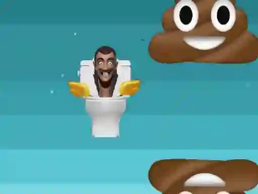 Peli Skibidi Toilets: Flappy verkossa