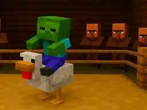 Peli Chicken Jockey hidden lava chicken verkossa