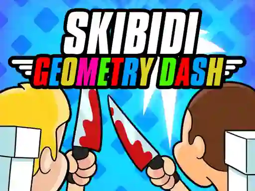 Peli Skibidi Geometry Dash verkossa