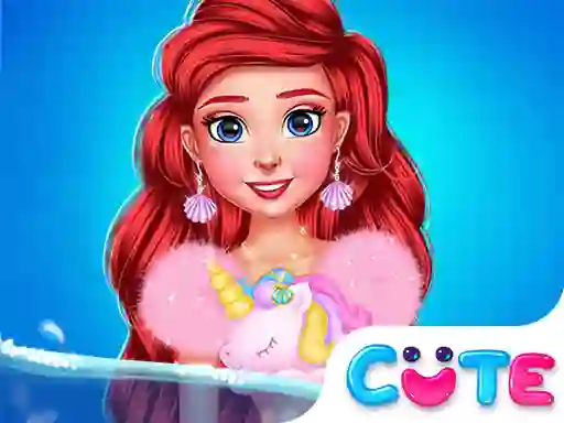 Peli Princess Turned Into Mermaid verkossa