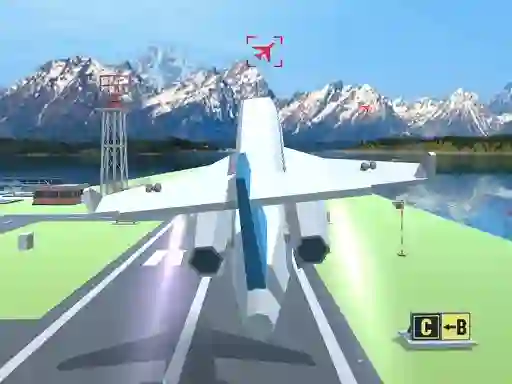 Peli Polygon Flight Simulator verkossa