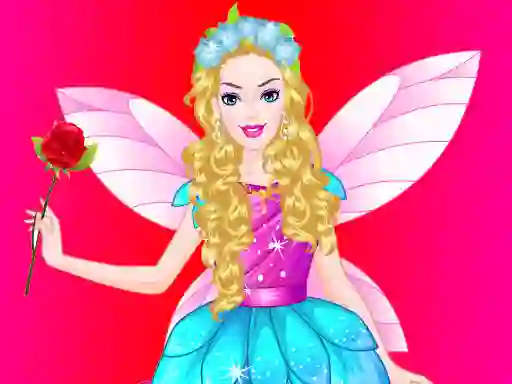 Peli Barbie Angel Dress up verkossa