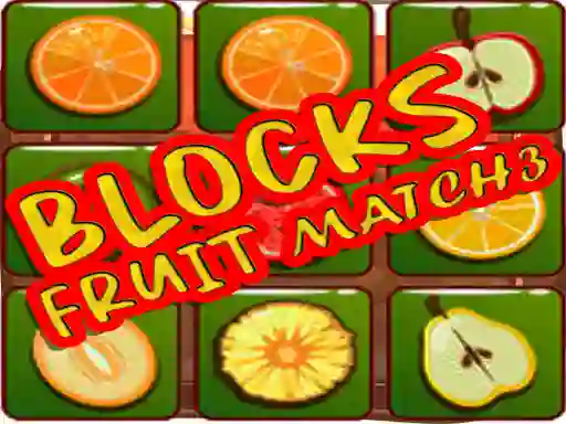 Peli Blocks Fruit Match3 verkossa