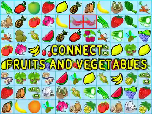 Peli Connect Fruits and Vegetables verkossa