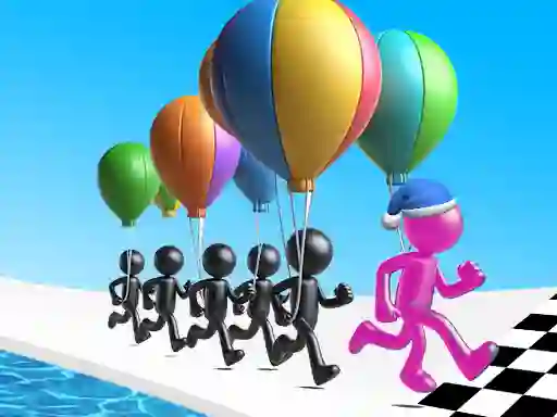 Peli Ballon Race 3D verkossa