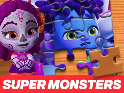 Peli Super Monsters Jigsaw Puzzle verkossa