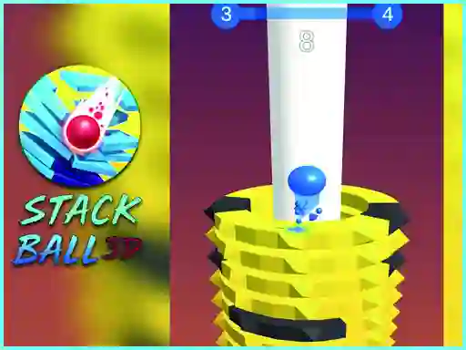 Peli Stack Bounce Ball 3d verkossa