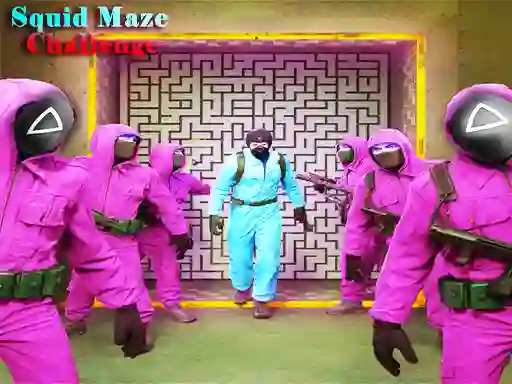 Peli Squid Maze Challenge verkossa