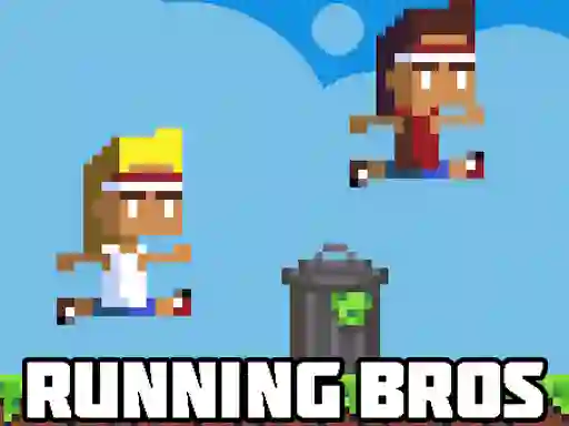 Peli Retro Running Bros verkossa