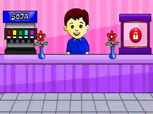 Peli Soda Shop Escape verkossa