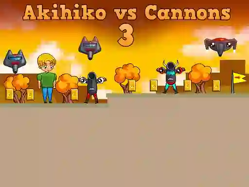 Peli Akihiko vs Cannons 3 verkossa