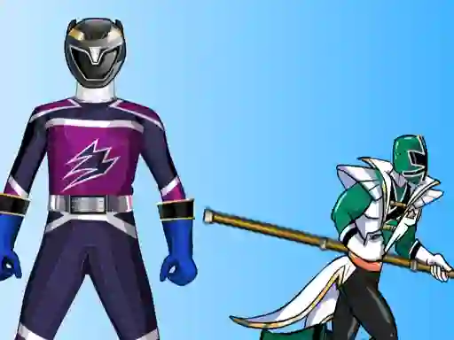 Peli Power Rangers Dressup verkossa