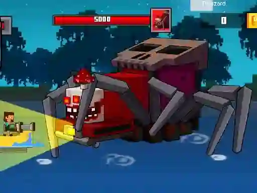 Peli Pirate Block Craft Monster Shooter verkossa