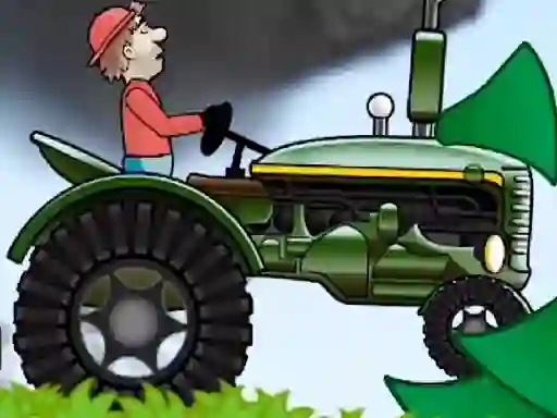 Peli Tractor Driving Hill Climb 2D verkossa