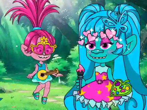 Peli Chibi Troll Fashion Maker verkossa
