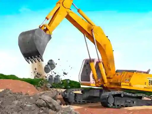 Peli Real JCB Excavator Simulator verkossa
