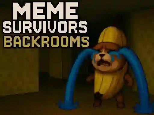 Peli Meme Survivors: Backrooms verkossa