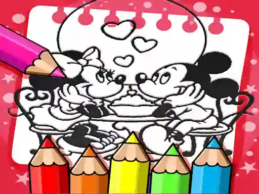 Peli Mickey Mouse Coloring Book verkossa