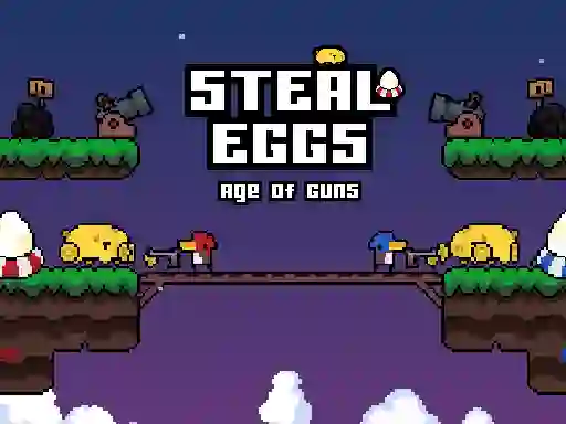 Peli Steal Eggs Age of Guns verkossa