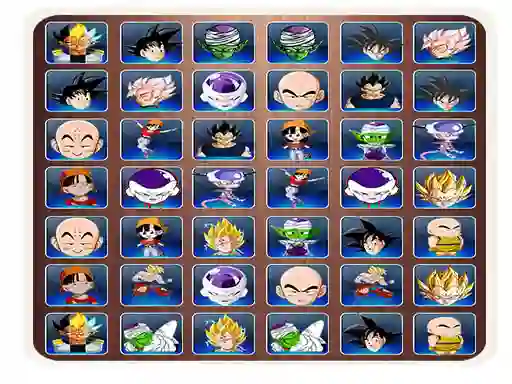 Peli ?Find The Dragon Ball Z Face verkossa