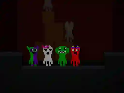 Peli Horror Ban Ban 1 2 Player Parkour verkossa