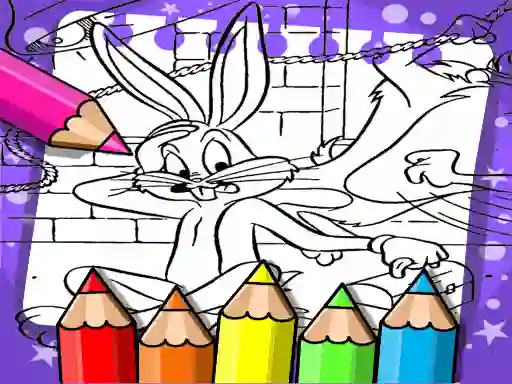 Peli Bugs Bunny Coloring Book verkossa