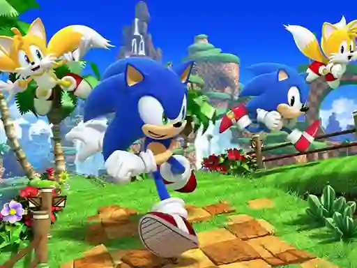 Peli Sonic Adventure Run verkossa