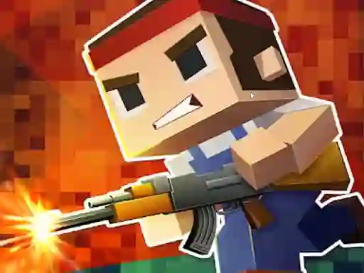 Peli Blocky Shooting Swat Multiplayer verkossa