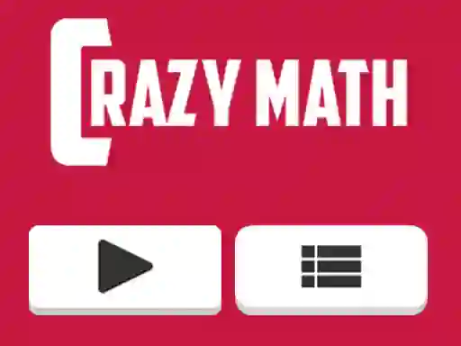 Peli Crazy Math verkossa