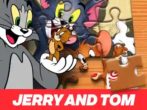 Peli Jerry and Tom Jigsaw Puzzle verkossa
