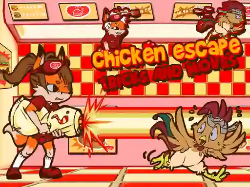 Peli Chicken Escape Tricks and moves verkossa