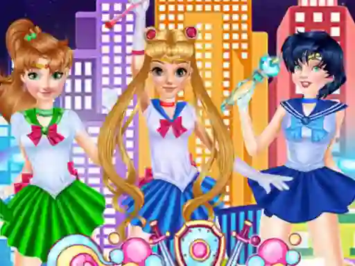 Peli Sailor Moon Cosplay Show verkossa