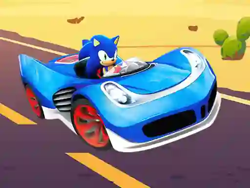 Peli Sonic Racing Jigsaw verkossa