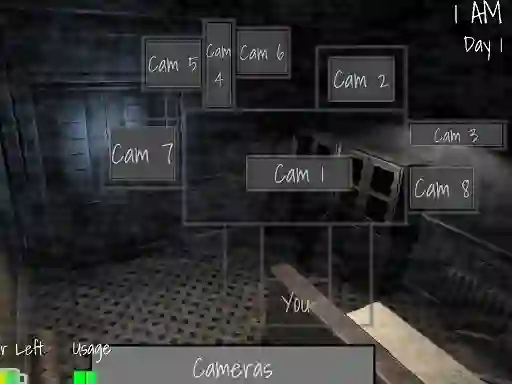 Peli Five Nights at Horror Games verkossa