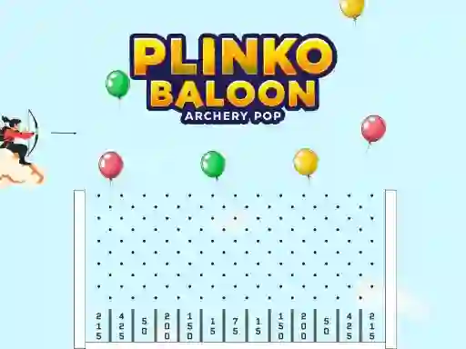 Peli Plinko Ballon Archery Pop verkossa