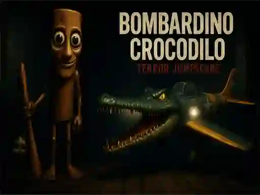 Peli Bombardino Crocodilo Terror Jumpscare verkossa