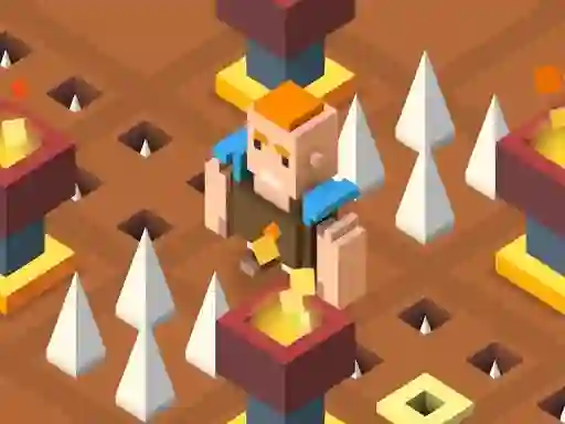 Peli Endless Blocky Platformer verkossa