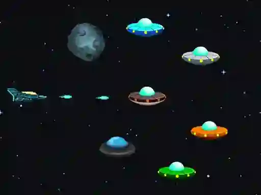 Peli UFO Space Shooter verkossa