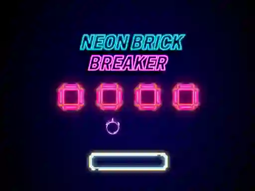 Peli Neon Brick Breaker verkossa