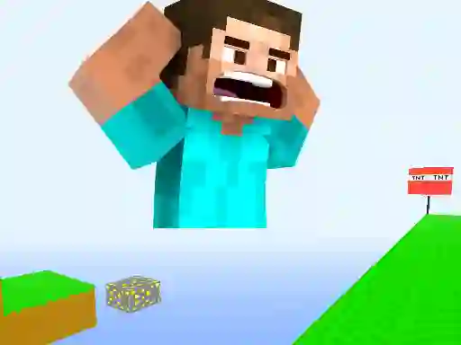 Peli Minecraft - Gold Steve verkossa