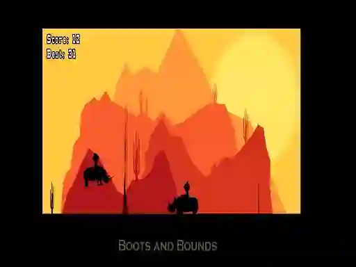 Peli Boots & Bounds verkossa