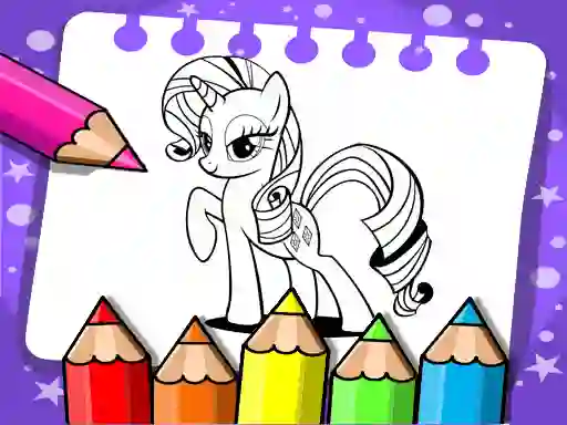 Peli My Little Pony Coloring Book verkossa