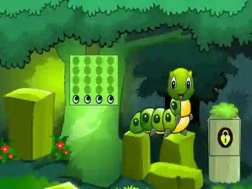 Peli Caterpillar Forest Escape verkossa