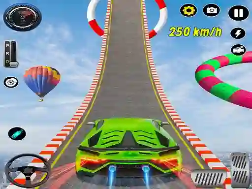 Peli Car Stunt Ramp Challenge verkossa
